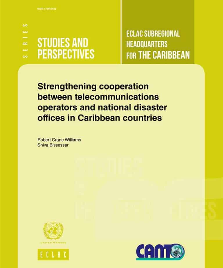 New ECLAC paper on tech’s role in disaster management