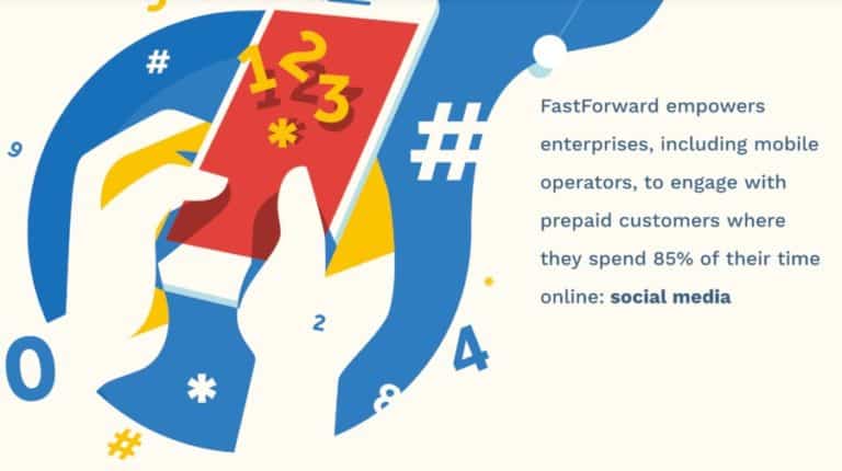 Digicel partners with FastForward social media services