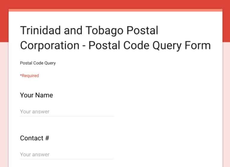 How to get your postal code online - Tech News TT