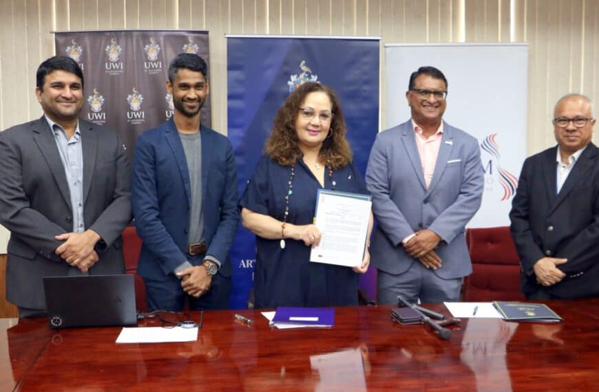 AMCHAMTT + UWI sign MOU for AI development
