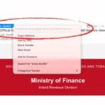 New MoF based phishing scheme in play