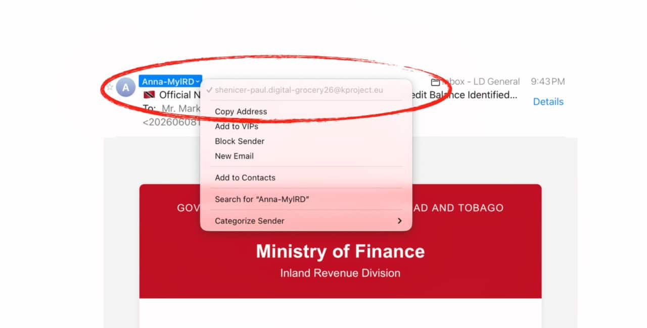 New MoF based phishing scheme in play